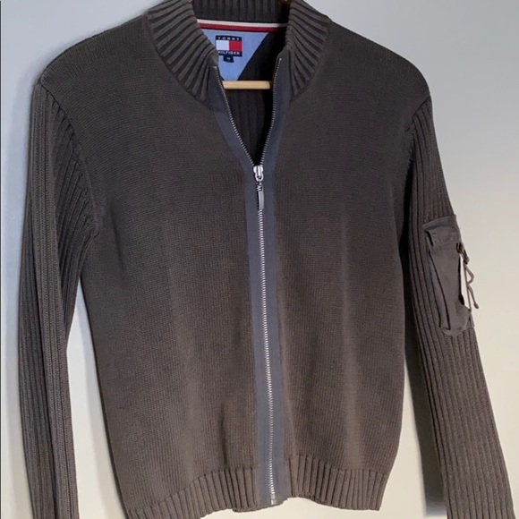 Tommy Hilfiger cardigan, boys 14 or women S - Picture 1 of 8
